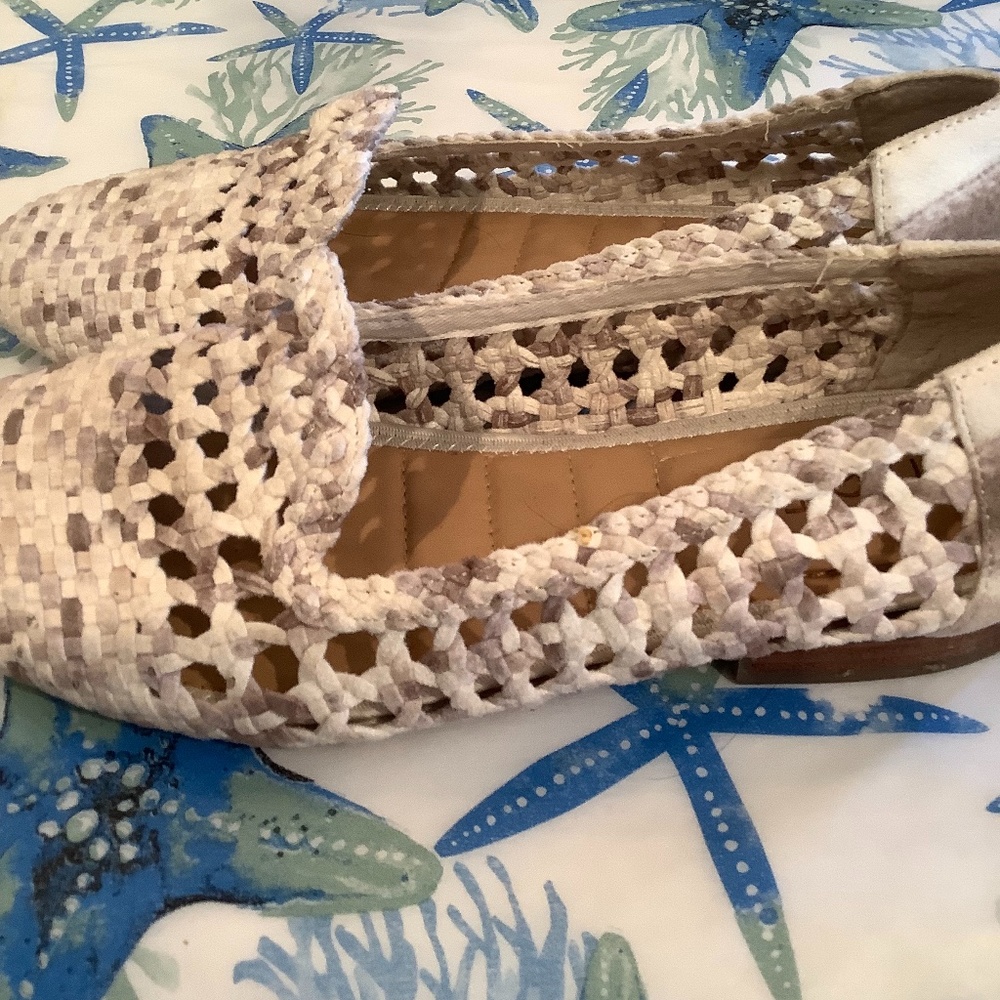 Super cute fabric weave flats - Picture 3 of 5